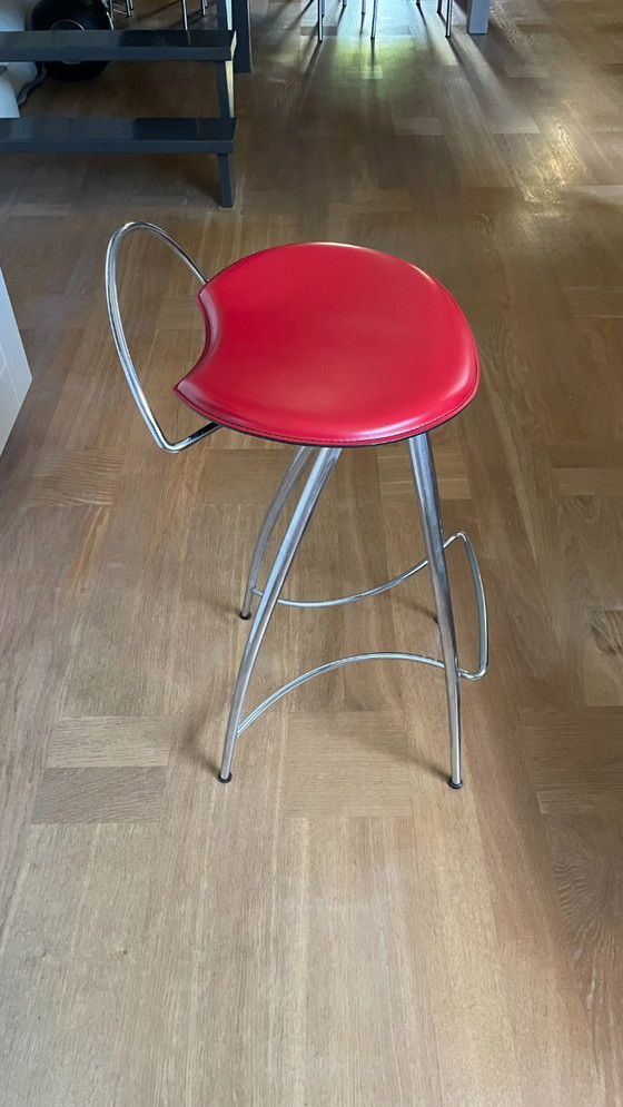 Cattelan Italia Barhocker (2x) – Chrom, Skai (photo 5 of 9)