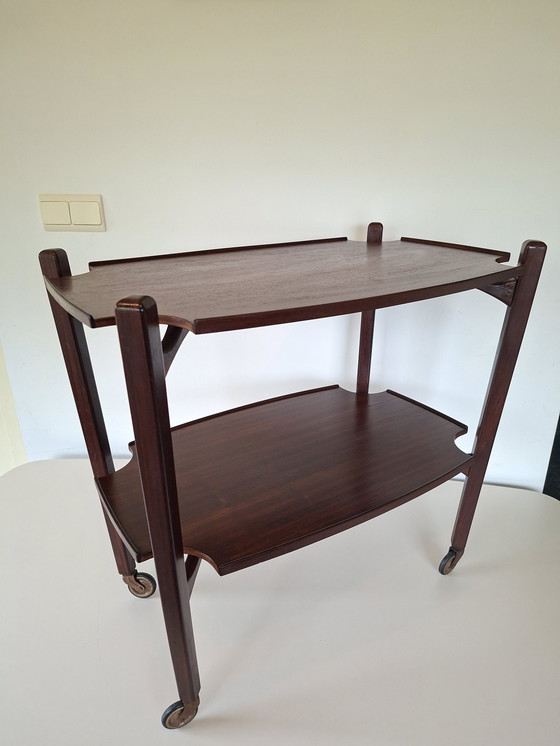 Image 1 of Carrello scandinavo in teak degli anni '60