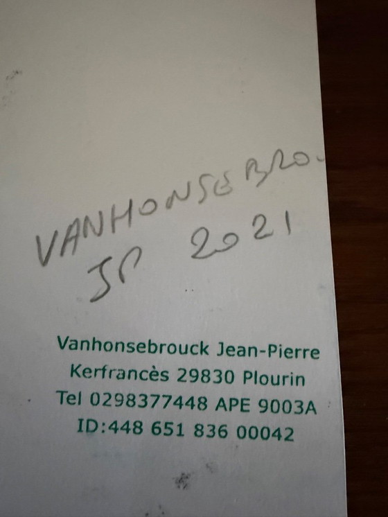 Image 1 of Gemälde von Jean-Pierre VANHONSEBROUCK 1960