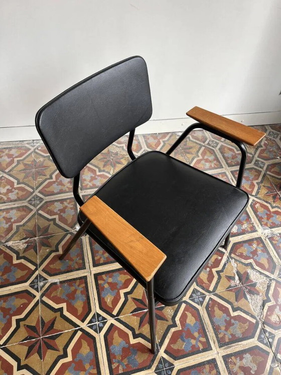 'M-Chair', Pierre Guariche per Meurop (Belgio) – Poltrone, Wood, Metal, Bauhaus (photo 4 of 10)