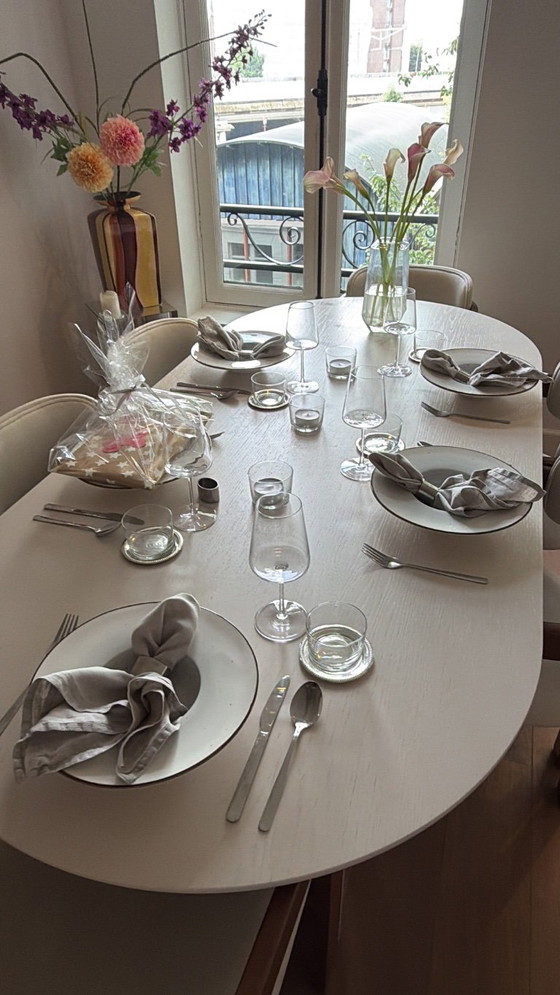 FEST Plateau oval dining table - sand – Wood (photo 5 of 8)