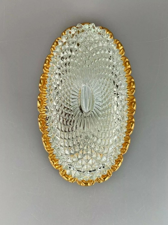 Image 1 of 60er 70er Jahre Lampe Leuchte Wandlampe Limburg Plafoniere Space Age Design 60s