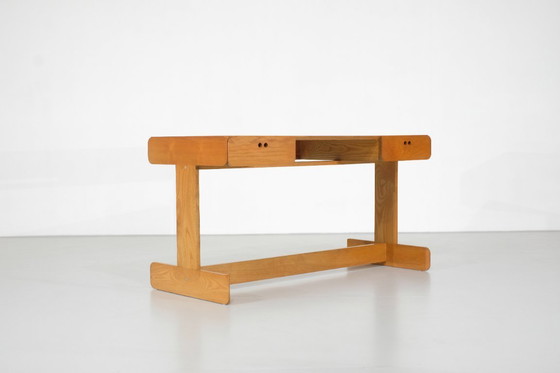 Image 1 of Escritorio y sillón "Samara" de Derk Jan De Vries para Maisa, Bélgica, 1977.