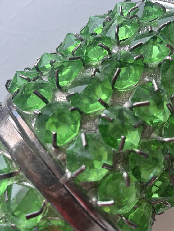 Image 1 of Suspension en verre vintage