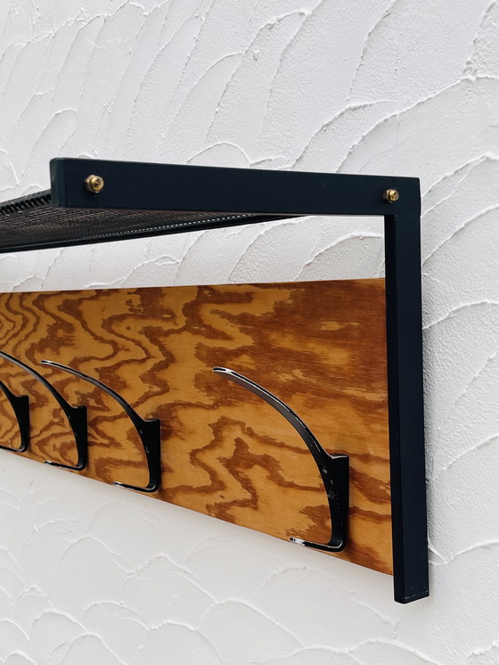 Image 1 of Porte-manteau et chapeau vintage 