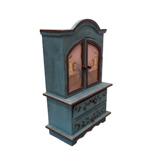 Image 1 of Mini mobile decorativo vintage dipinto a mano