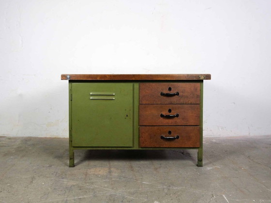 Image 1 of Cassettiera da lavoro vintage industriale