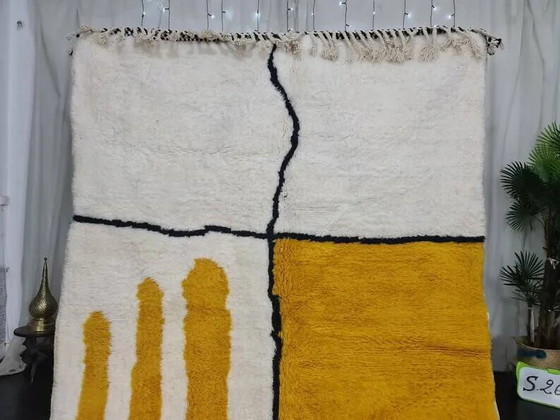 Tappeto marocchino giallo 240/160cm – Tappeti, Wool, Bohemian (photo 5 of 7)