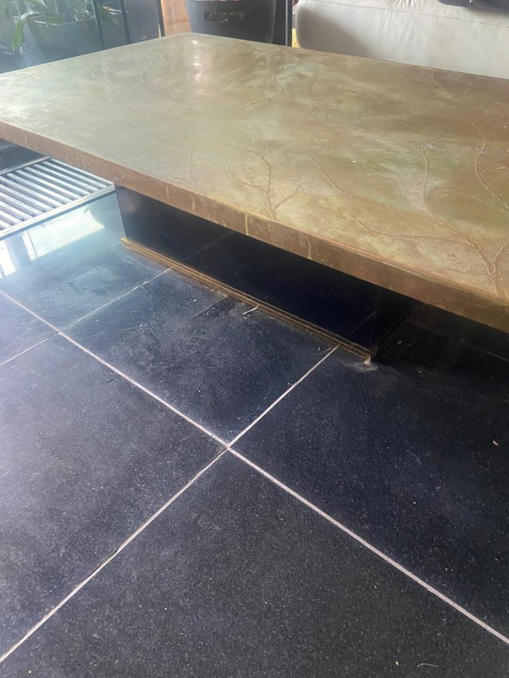Image 1 of Christian Krekels , Unieke  salontafel, gesigneerd  160 x 90 cm