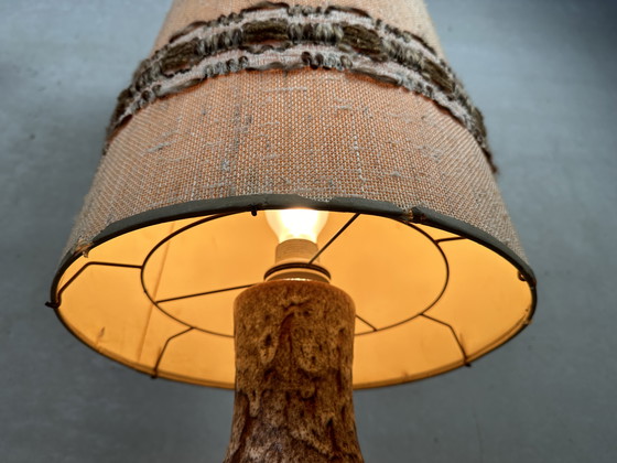 Image 1 of Lampadaire vintage XL en céramique épaisse - Stein Keramik