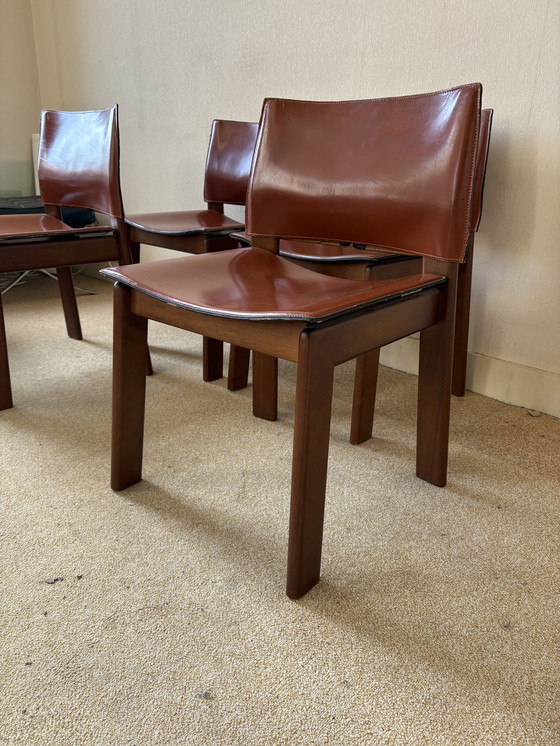 Image 1 of 4 Afra & Tobias ScArpa-Lederstühle