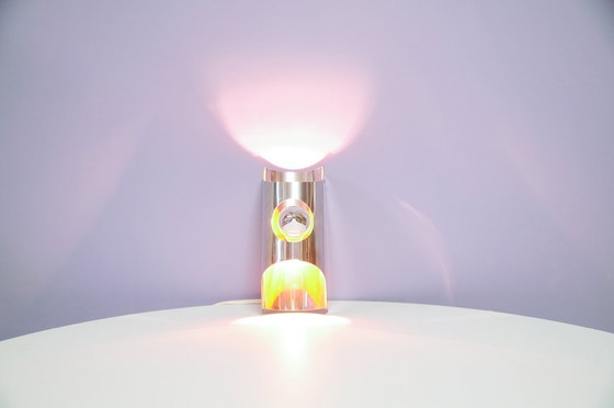 Image 1 of lampada da parete vintage cromata