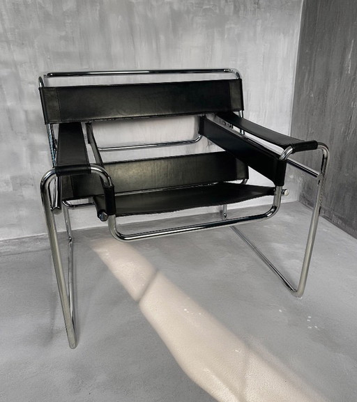 Vintage Wassily-stoel van Marcel Breuer