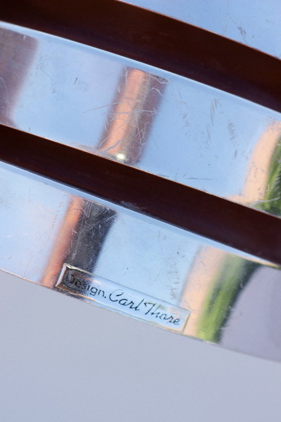 Image 1 of Carl Thore Granhaga Metallindustri Stapelpendelleuchte, skandinavisch, 1970er Jahre