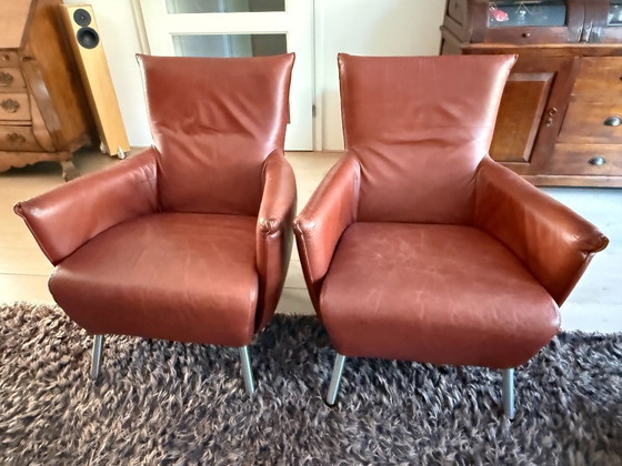Label Sessel Modell Cheo – Label Van den Berg, Leather (photo 4 of 5)