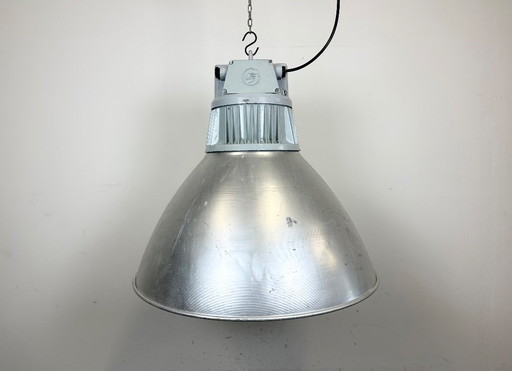 Large Industrial Aluminium Pendant Light from Elektrosvit, 1960s