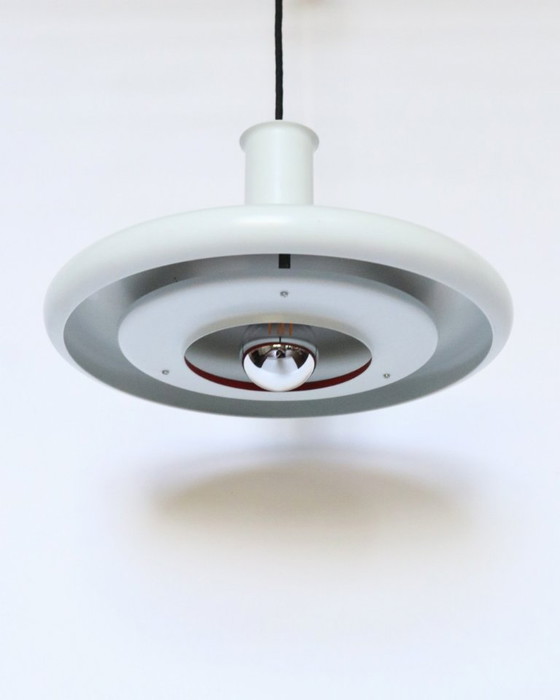 Vintage Danish Hanging Lamp 'Optima' from Fog & Mørup – Pendant lamps, Metal (photo 6 of 10)
