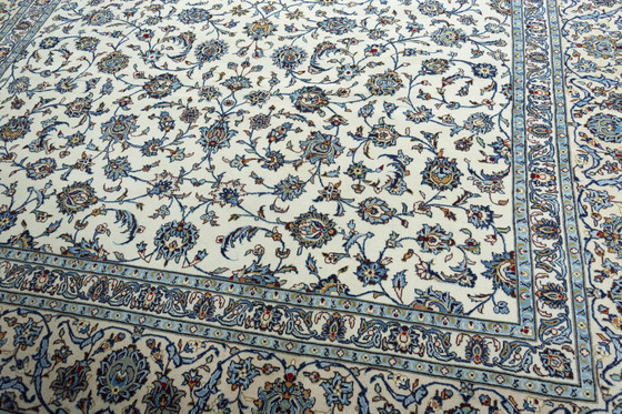 Image 1 of Tapis Keshan noué à la main 402 X 300 cm