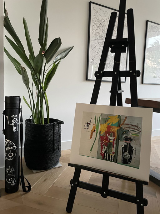 Jean Michel- Basquiat (1960-1988), Ohne Titel, 1985 Copyright Eatate of Jean-Michel Basquiat, Lizenziert von Artestar New York,