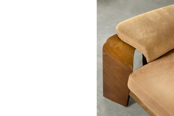 Image 1 of Mid-Century Norwegian Modern Pegasus 2-Seater Sofa with Low Back from Ekornes, 2000s