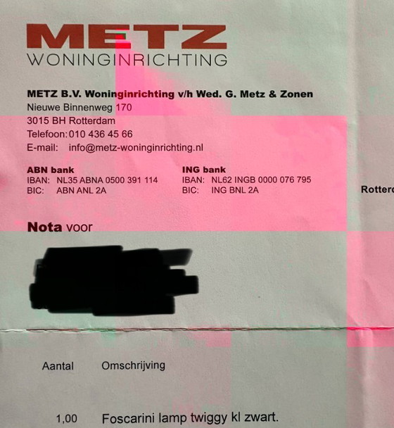 Image 1 of Foscarini Twiggy floor lamp black