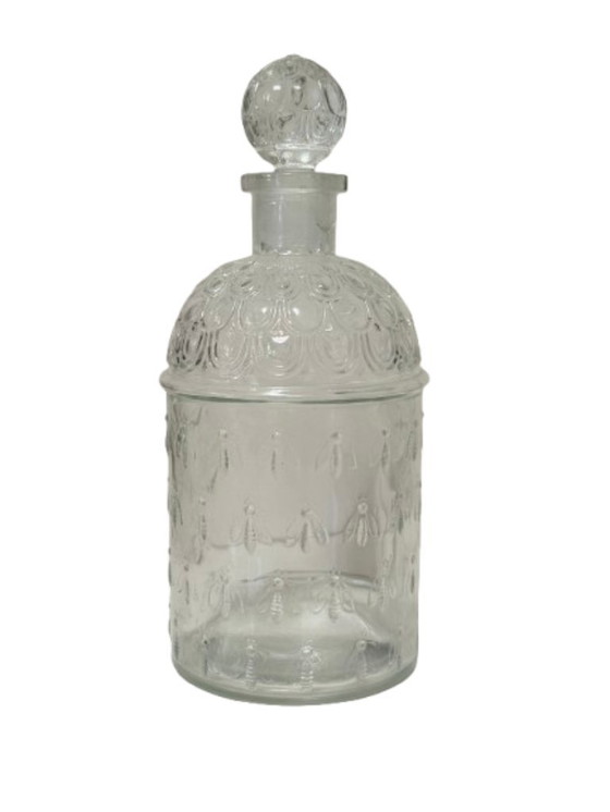 Image 1 of "Flacon aux Abeilles" Vintage Guerlain Paris - Pochet du Courval - ca. 1940-1950