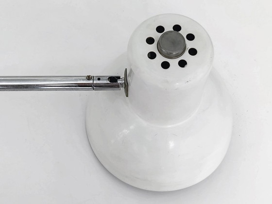 Image 1 of lampe de table à pince, design industriel