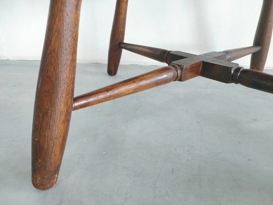 Image 1 of Unique vintage/antique oak coffee table with character