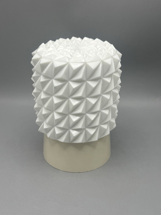 Image 1 of Stylish mid-century corodex ceiling lamp with a sculptural structure