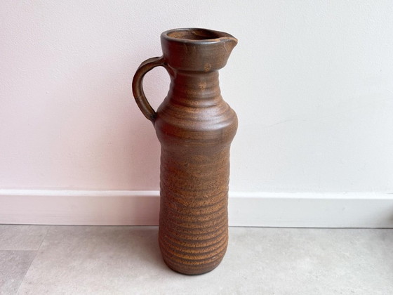 1 vaso XL in ceramica marrone vintage Jan De Graaf – Vasi (photo 3 of 6)