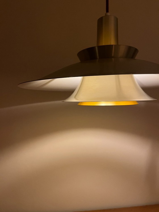 Image 1 of Lampadario vintage di design danese - stile Louis Poulsen