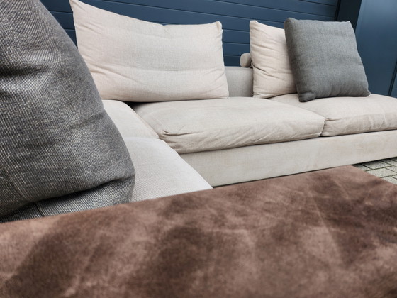 Image 1 of Divano angolare Flexform Groundpiece in tessuto di Antonio Citterio