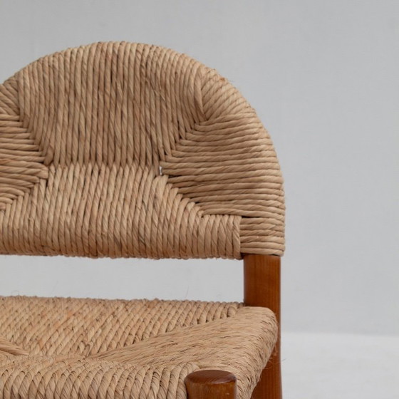 Image 1 of Set mit 6 Alessandro Becchi „Toscanolla“ Esszimmerstühlen für Giovannetti