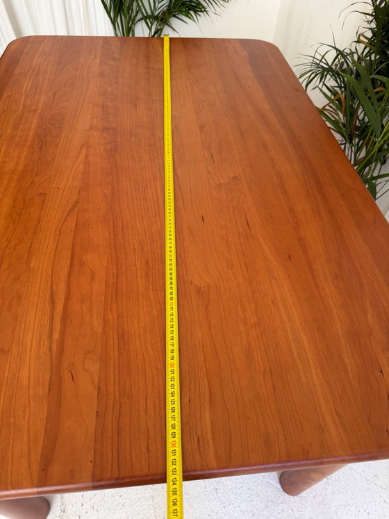 Extendable solid teak dining table, Wood, Brown (photo 6 of 14)