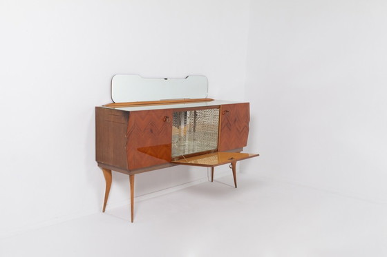 Image 1 of Buffet/bahut moderne italien par Vittorio Dassi, années 1950