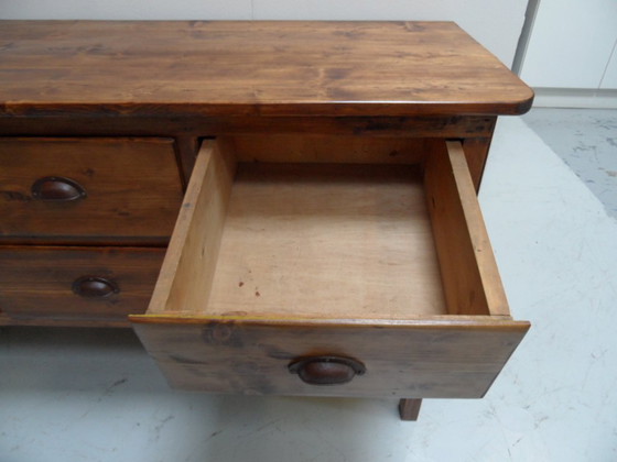 Mobile da negozio vintage con 10 cassetti – Cassettiere, Wood (photo 7 of 11)