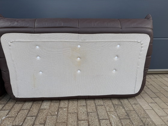 Image 1 of 100% authentic Ligne Roset Togo 3-seater in Chocolate leather