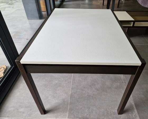 Image 1 of Ensemble de salle à manger Pastoe : table + quatre chaises