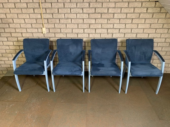 Image 1 of 4x Leolux Camarilla Esszimmerstühle