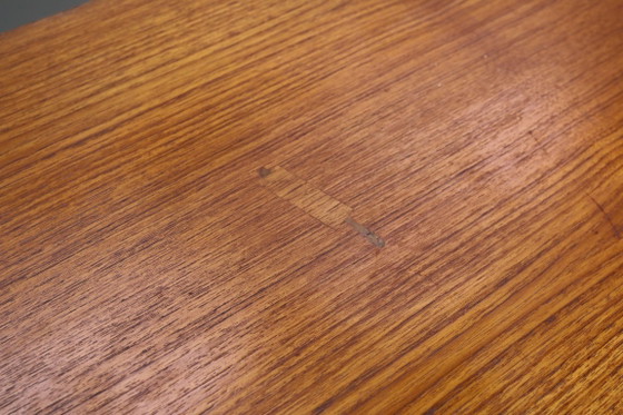 Credenza scandinava mini in teak, Danimarca anni '60, Credenze, Legno, Metallo, Marrone, Mid Century Modern (foto 7 di 9)