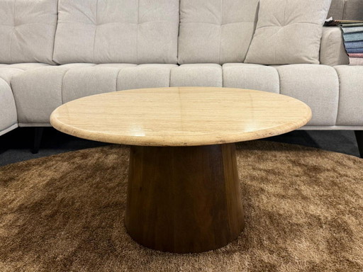 Travertino Coffee Table - 75 cm