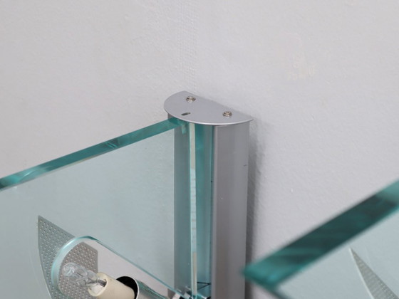 Image 1 of Artemide Icaro wall sconces Carlo Forcolini post-modern design 1980s