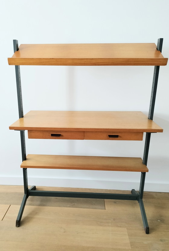Image 1 of Vintage Modular Freestanding Wall System, Secretaire Olof Pira
