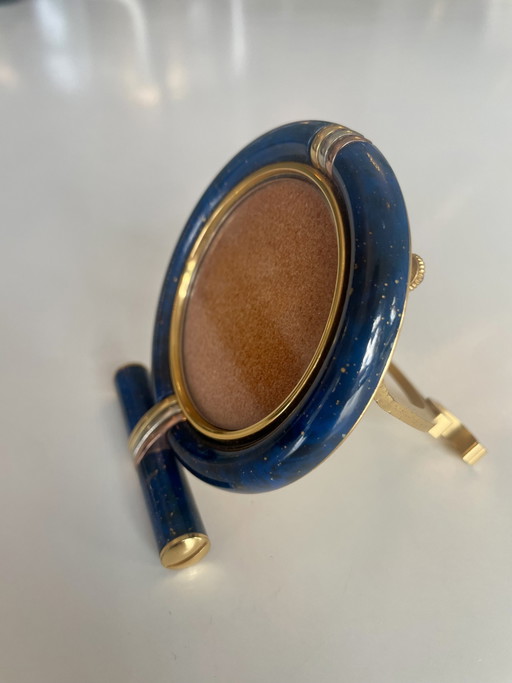 Les must de Cartier Lapizlazuli Bilderrahmen – decoratieve objecten, Gold, Metal (photo 2 of 15)