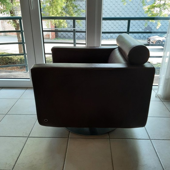 Fauteuil pivotant, Natuzzi – Leather (photo 8 of 9)