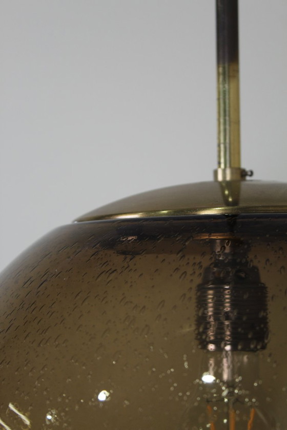 Image 1 of Vintage design rookglas bollamp XL