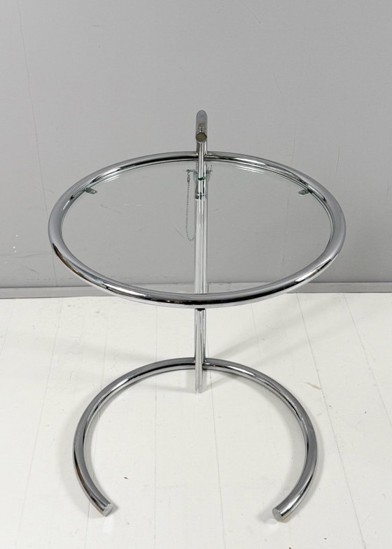 Image 1 of Eileen Gray, Verstelbare Tafel Model E 1027 voor ClassiCon, jaren, gesigneerd