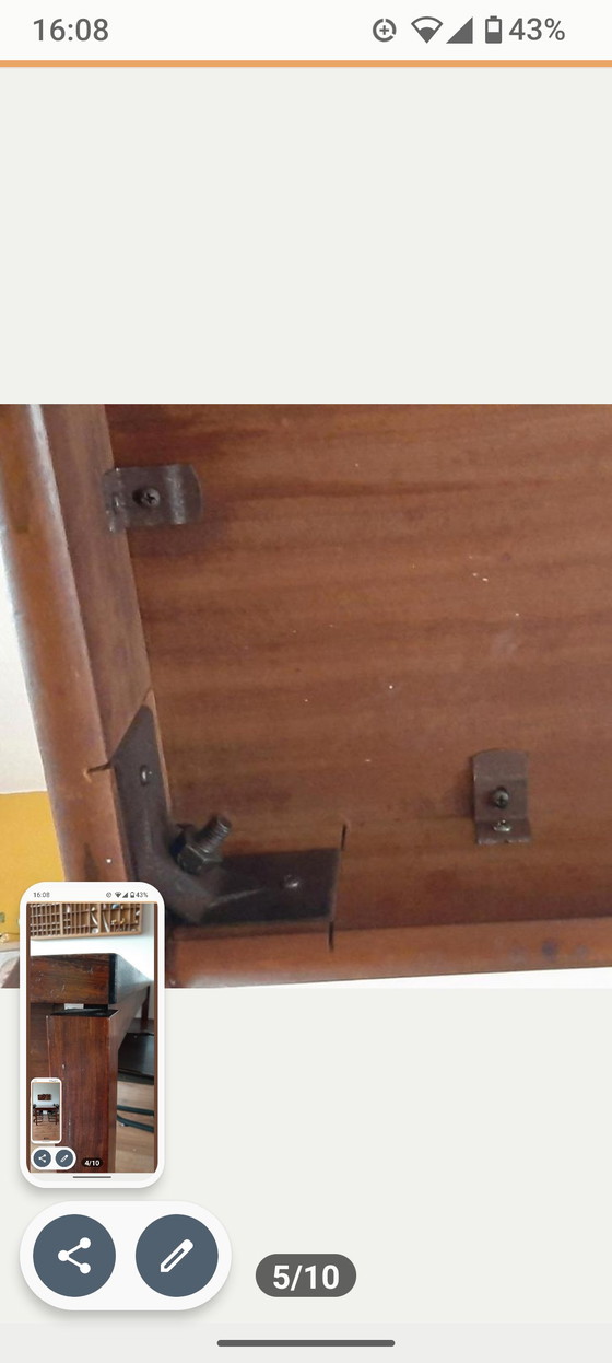 Image 1 of Belle table à manger en palissandre