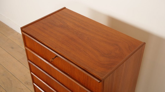 Image 1 of Vintage Deense ladekast | Teak | 6 lades | 100 cm