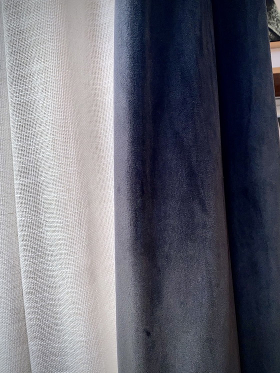 Image 1 of Rideaux velours / velours